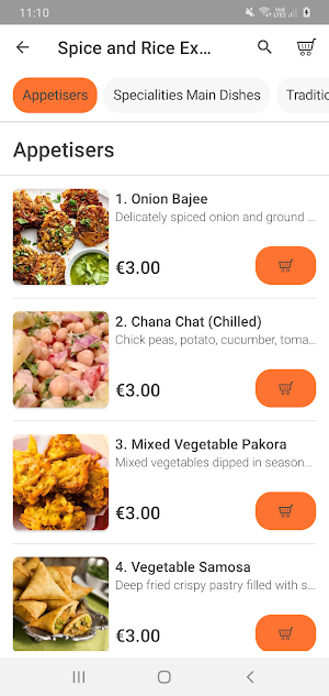 Spice and Rice Express Screenshot 1