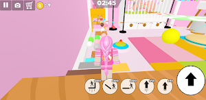 Girl Bedroom House Parkour Screenshot 2