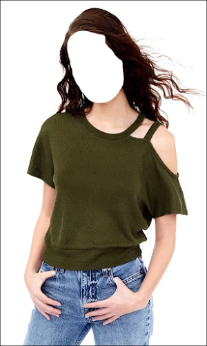 Girls Fashion Crop Tops Photos Screenshot 1