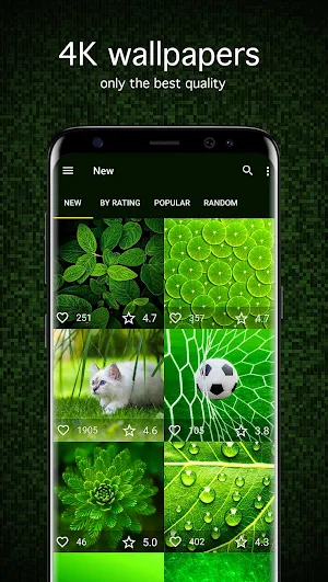 Green Wallpapers PRO Screenshot 0