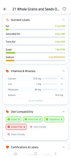 NutriScan360: Food Scanner AI Screenshot 2