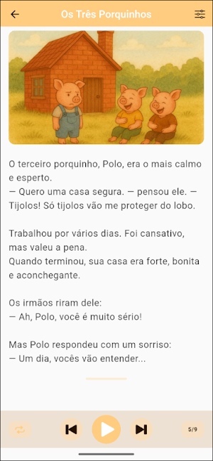Hi Story - Audiolivro infantil Screenshot 2
