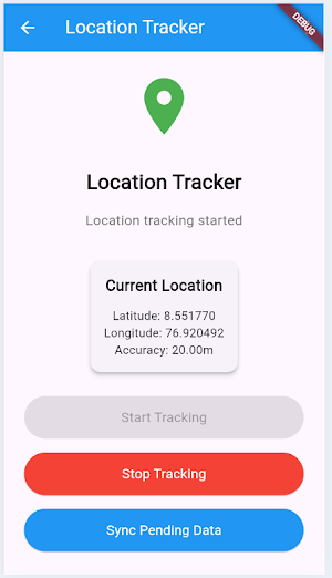 KP Tracker Screenshot 2