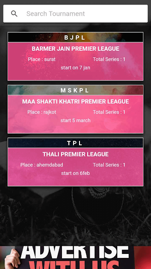 My Cricket App - Your local tournament scoring app Screenshot 1