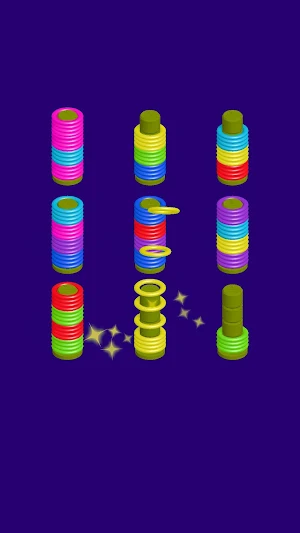 Slink Sort Mania 3D Game Screenshot 1