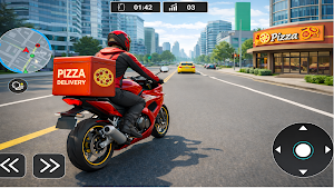Pizza Delivery Rider Simulator Screenshot 0