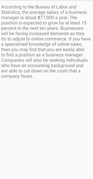 Business Management Screenshot 2