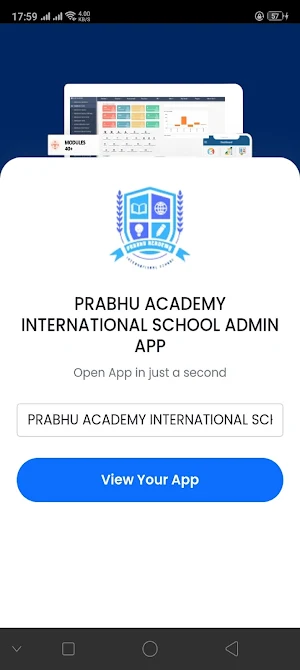 PRABHU ACADEMY ADMIN APP Screenshot 1