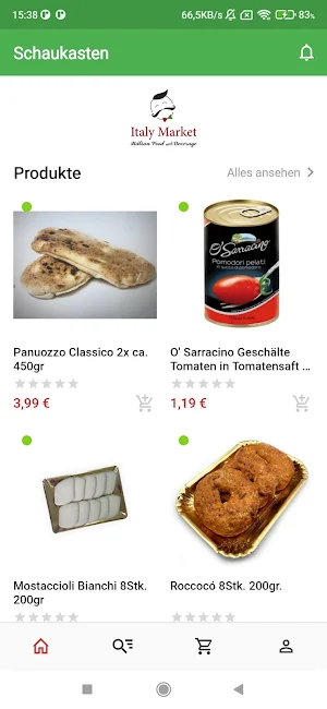 Italy-Market App Screenshot 0