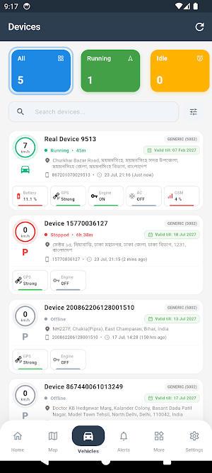 Vega GPS - Fleet Tracker Screenshot 3
