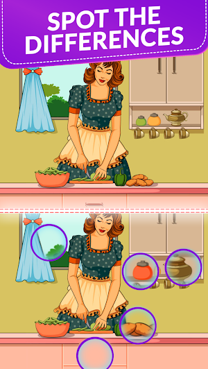 Spot 5 Differences: Find them! Screenshot 0