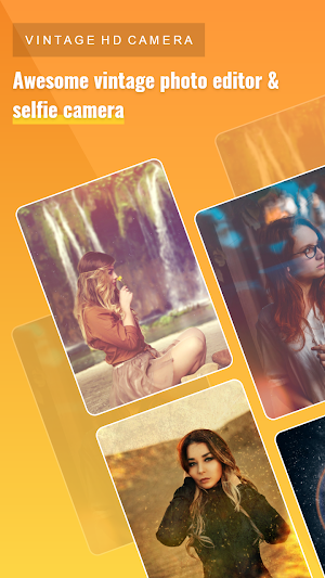 Vintage HD Camera - Beauty Selfie Camera Screenshot 0