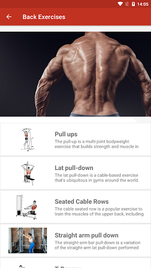 Gym Workouts Program - Fitness Screenshot 1