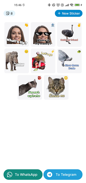 Make Stickers for Telegram Screenshot 0