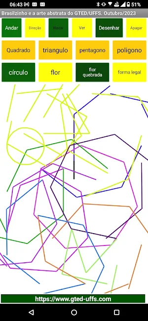 Brasilzinho abstrato Screenshot 1
