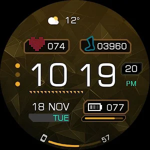 Dens DeusEx Watch Face Screenshot 3