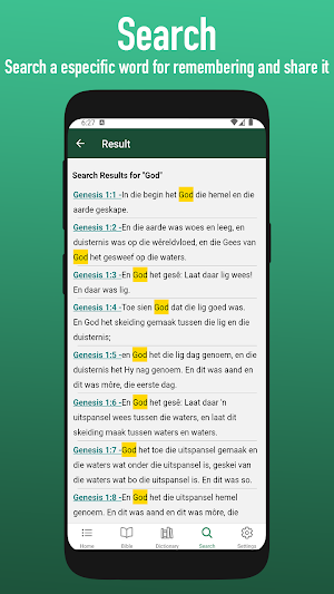 Afrikaans Bybel Screenshot 1