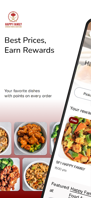 Happy Family Chinese Food Screenshot 0