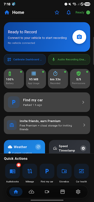Dashify: Free DashCam Screenshot 0