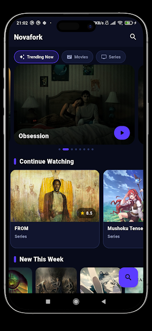 Novafork – Movies, Web Series Screenshot 1