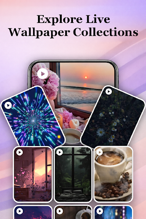 Aesthetic 4k Live Wallpaper Screenshot 2