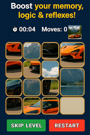 Super Car Grid - Puzzle Game Screenshot 3