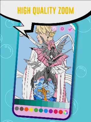 KPOP Idol - Boys Band Coloring Book Screenshot 2