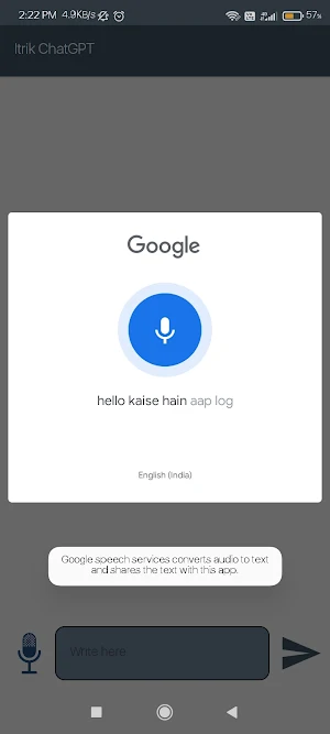 Advance - AI ChatBot Screenshot 2