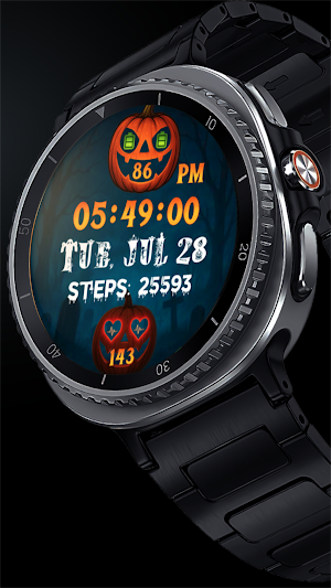 Halloween Forest Watch Face Screenshot 2