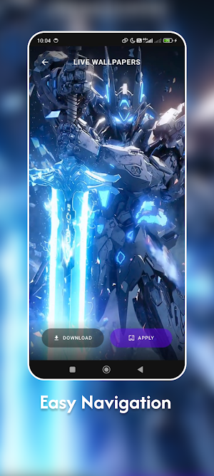 Mecha Armor Live Wallpapers HD Screenshot 2