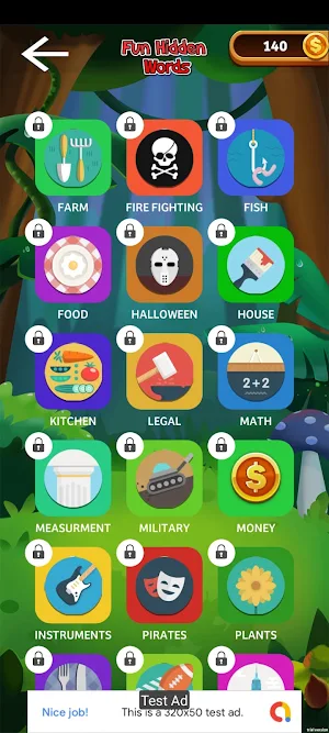 Fun Hidden Words Screenshot 2