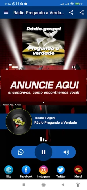 Rádio Pregando a Verdade Screenshot 0