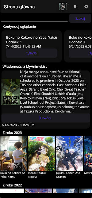 Anime player pl Screenshot 0