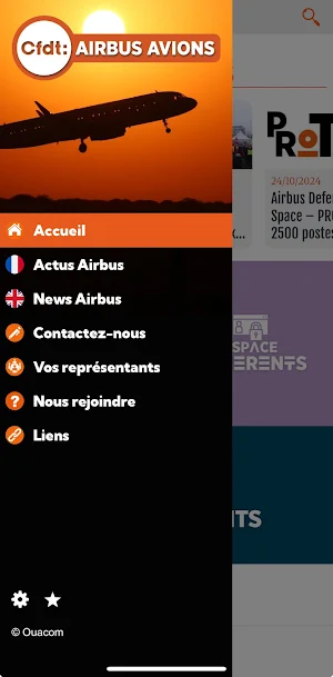 CFDT AIRBUS AVIONS Screenshot 0