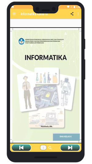 Buku Siswa Informatika SMA/MA Kelas 10 Screenshot 0