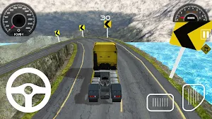 Spiral Truck Driver City Simulator Driving Games Screenshot 3