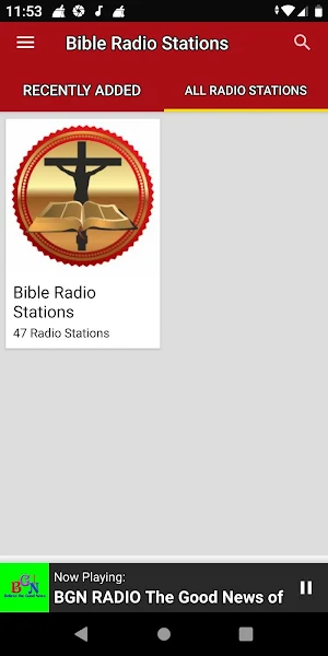 Bible Radio Stations Screenshot 3