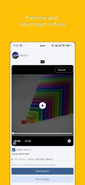 X-Downloader: X video download Screenshot 1