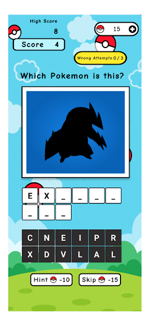Poke Quiz Screenshot 1