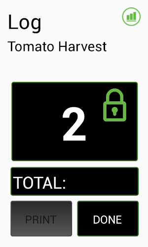 QuickPick Piece Rate Tracking Screenshot 1