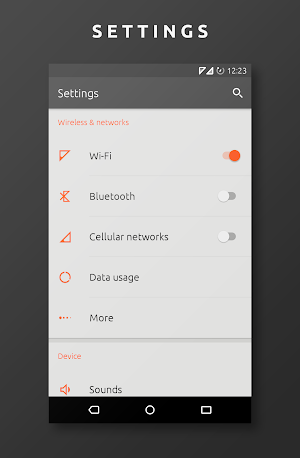 Lynes - CM12.1/CM13 Theme Screenshot 0