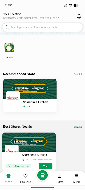 GetNGo - Food Delivery Screenshot 1