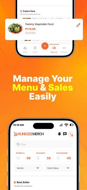 Rundzee Merch: Partner Hub Screenshot 1