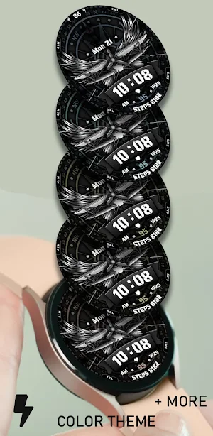 Air Craft Watch Face 018 Screenshot 1