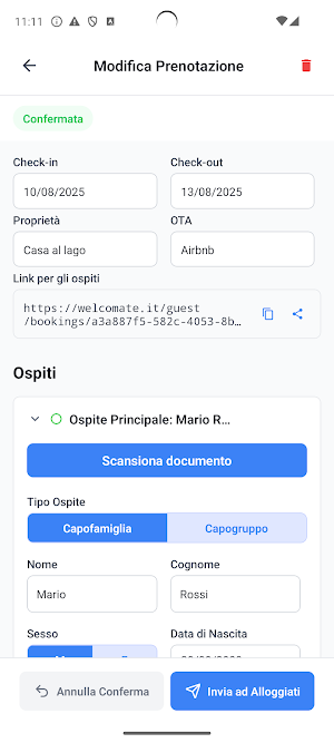 WelcoMate Screenshot 2
