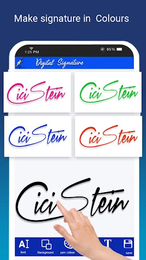 Digital signature Maker:Digital Signature Creator Screenshot 1