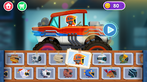 Monster Truck Games for kids Screenshot 1