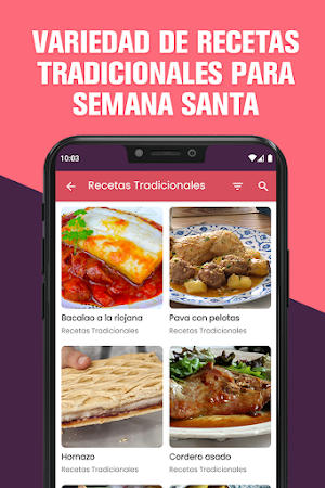 Recetas de Semana Santa Screenshot 0