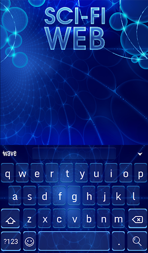 SCI-FI WEB Animated Keyboard + Screenshot 1