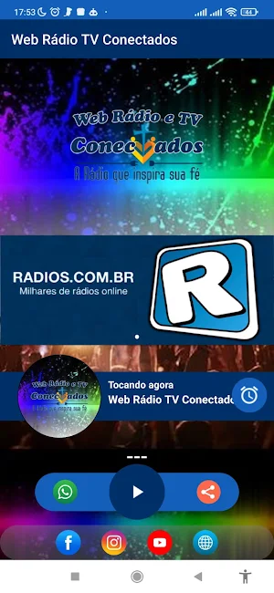 Web Rádio TV Conectados Screenshot 2